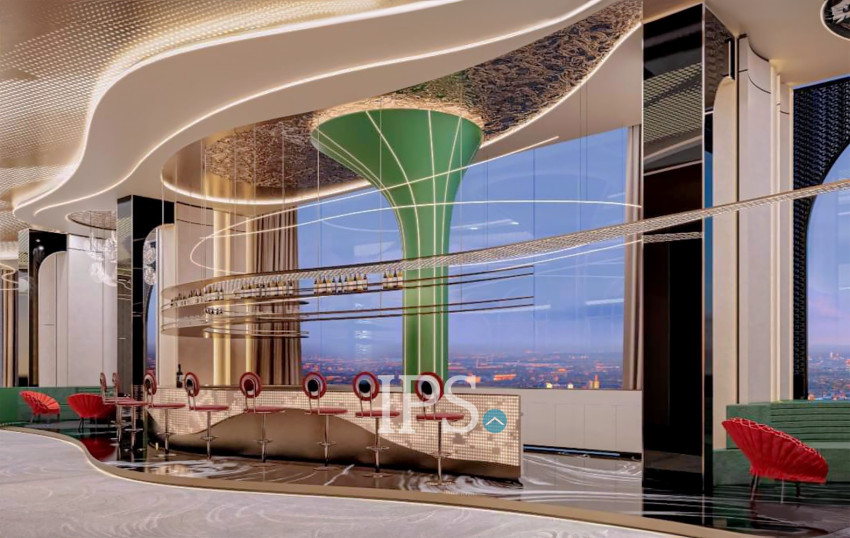 3 Bedroom Condo For Sale - Type A Time Square 8 Condominium - Near Russian Market, Phnom Penh