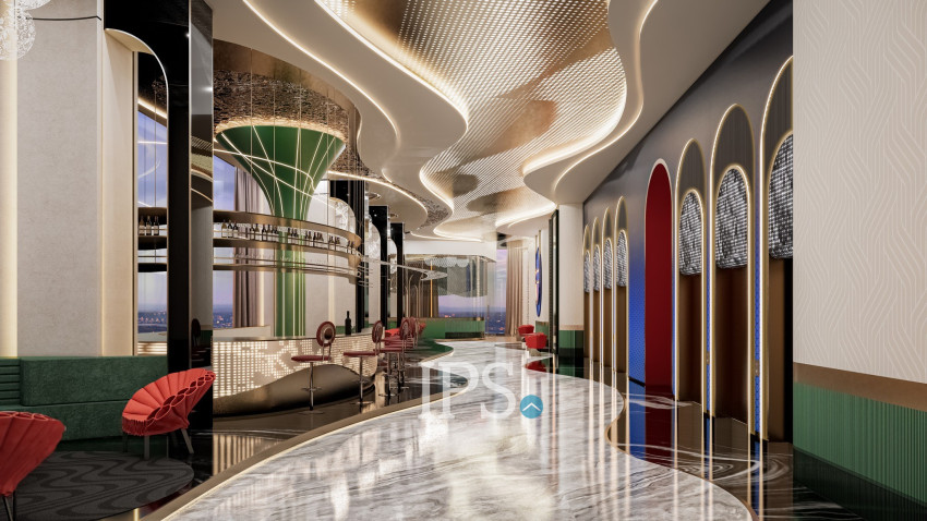 3 Bedroom Condo For Sale - Type A Time Square 8 Condominium - Near Russian Market, Phnom Penh