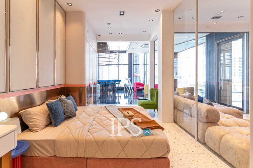 2 Bedroom Duplex Condo For Sale - Type DEFGHI Time Square 8 Condominium - Near Russian Market, Phnom Penh
