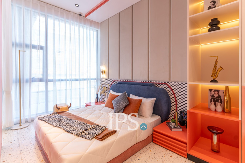 2 Bedroom Duplex Condo For Sale - Type DEFGHI Time Square 8 Condominium - Near Russian Market, Phnom Penh
