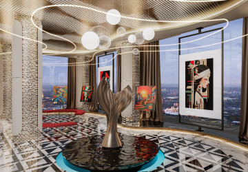 4 Bedroom Duplex Condo For Sale - Type ABC Time Square 8 Condominium - Near Russian Market, Phnom Penh thumbnail