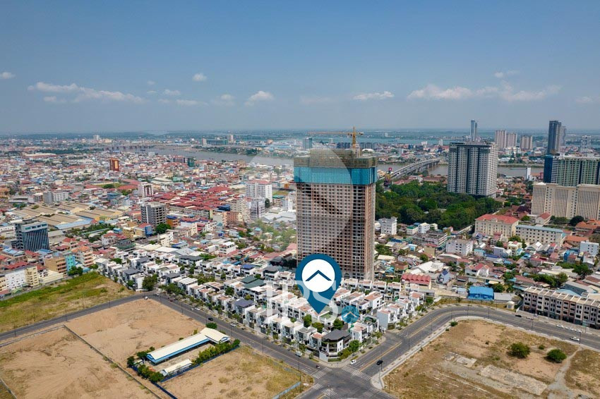 6 Bedrooms Villa For Sale- Residence 90,  Boeung Kak 1,  Phnom Penh