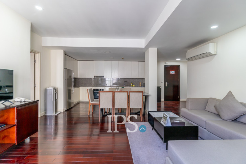 3 Bedroom Serviced Apartment For Rent - Wat Phnom, Phnom Penh