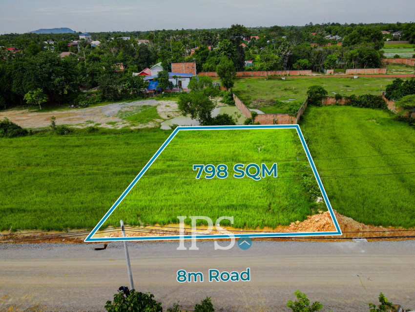 798 Sqm Land For Sale - Sambour, Siem Reap