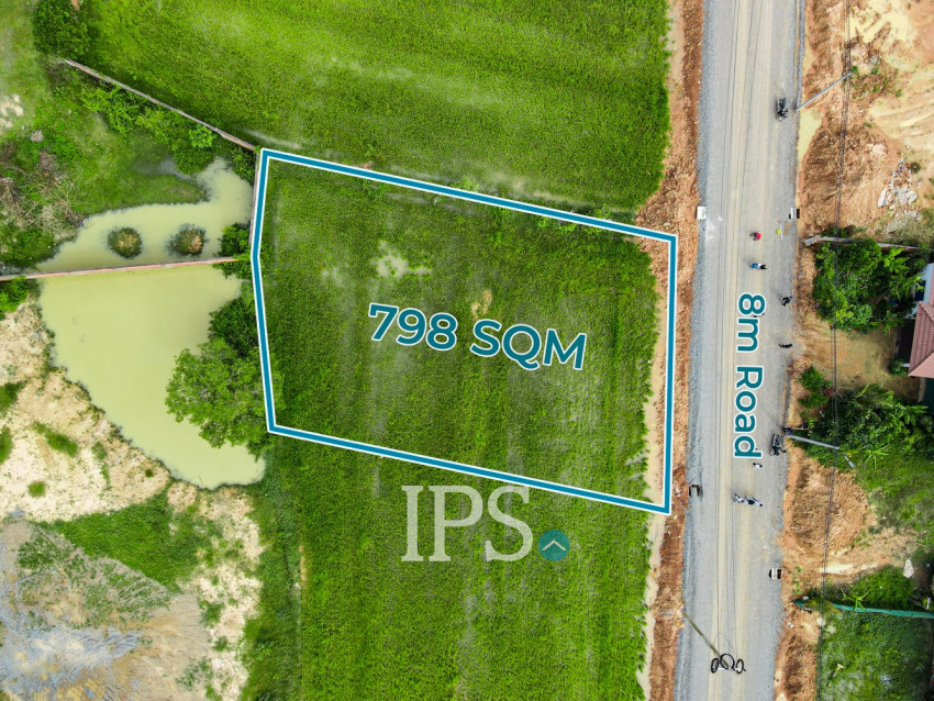 798 Sqm Land For Sale - Sambour, Siem Reap