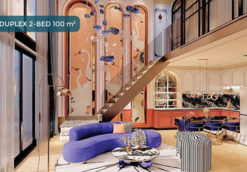 2 Bedroom Duplex Condo For Sale - Time Square 7 - Toul Kork, Phnom Penh thumbnail