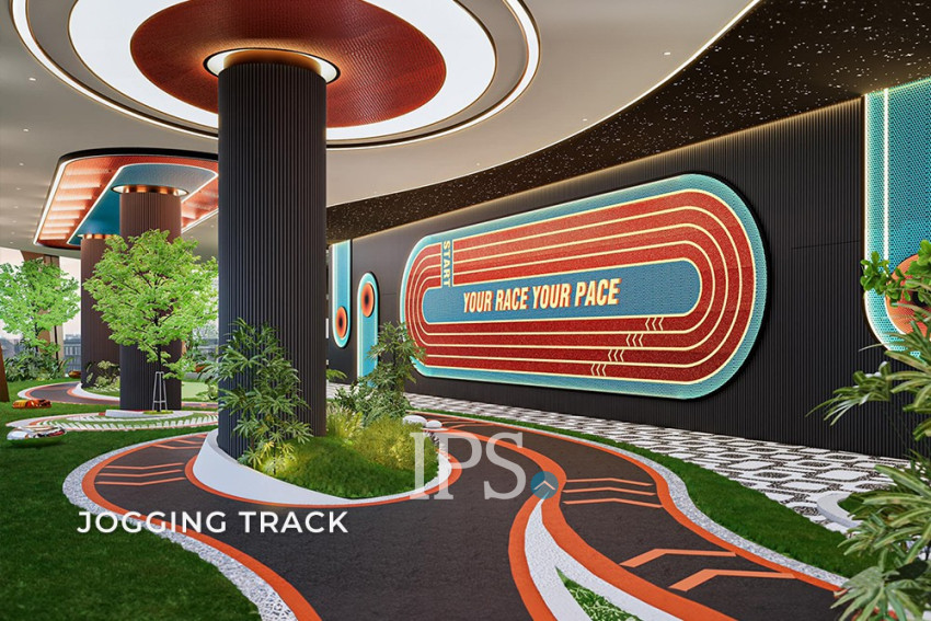 2 Bedroom Duplex Condo For Sale - Time Square 7 - Toul Kork, Phnom Penh