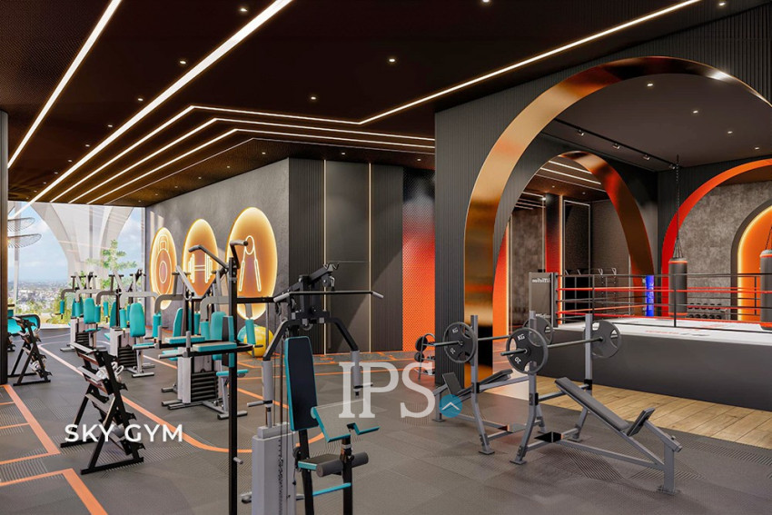 2 Bedroom Duplex Condo For Sale - Time Square 7 - Toul Kork, Phnom Penh