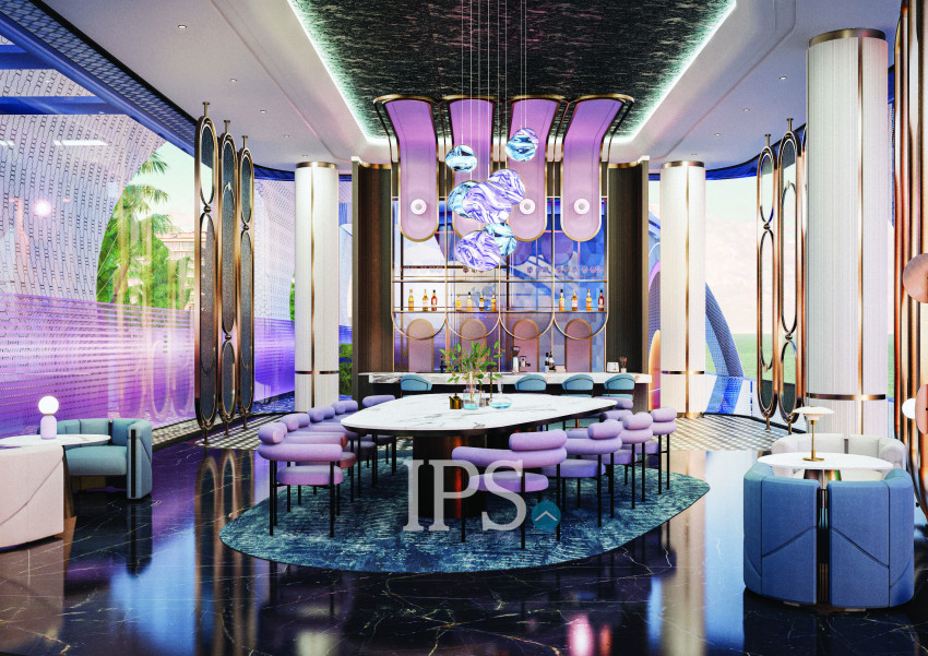 1 Bedroom Condo for Sale  Ocean Crystal Tower - Time Square 10, Otres Beach, Sihanoukville