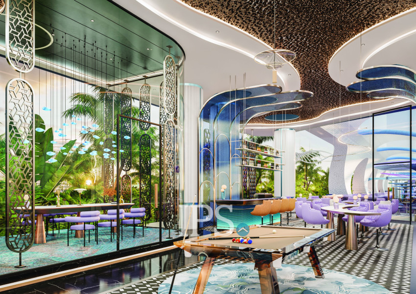 1 Bedroom Condo for Sale  Ocean Gold Tower - Time Square 10, Otres Beach, Sihanoukville