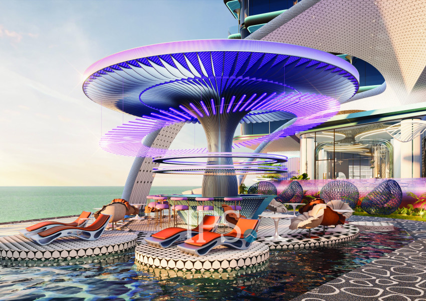 1 Bedroom Condo for Sale  Ocean Gold Tower - Time Square 10, Otres Beach, Sihanoukville