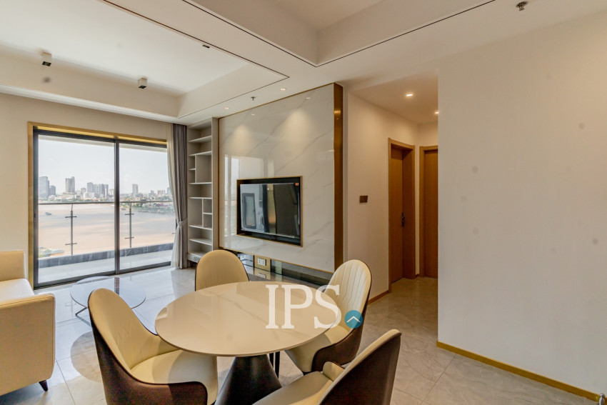 2 Bedroom Condo For Rent - Wealth Mansion, Chroy Changvar, Phnom Penh