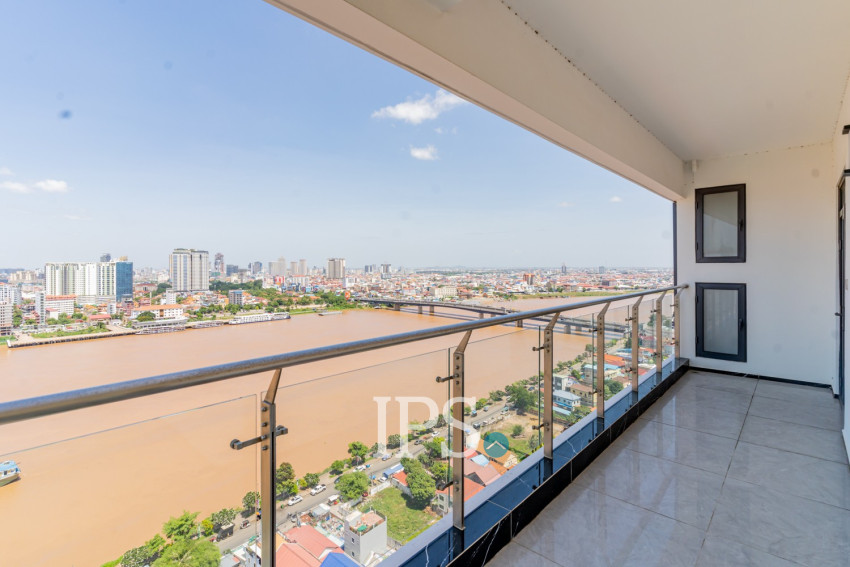 2 Bedroom Condo For Rent - Wealth Mansion, Chroy Changvar, Phnom Penh