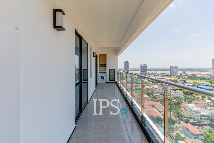 2 Bedroom Condo For Rent - Wealth Mansion, Chroy Changvar, Phnom Penh