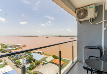 49 Sqm Studio Condo For Rent - Morgan Tower 2, Chroy Changvar, Phnom Penh thumbnail