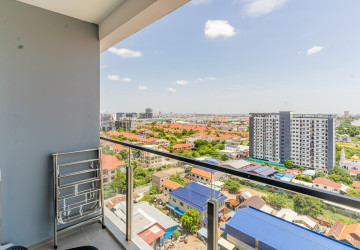 49 Sqm Studio Condo For Rent - Morgan Tower 2, Chroy Changvar, Phnom Penh thumbnail