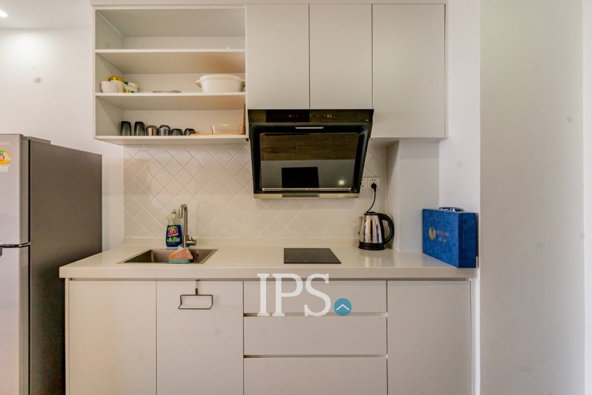 49 Sqm Studio Condo For Rent - Morgan Tower 2, Chroy Changvar, Phnom Penh