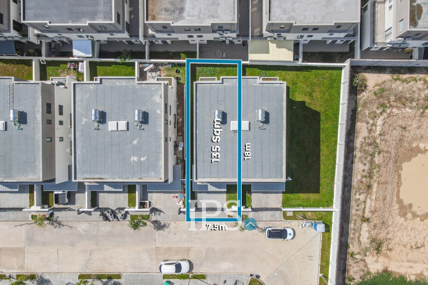 4 Bedroom Villa Plus Touch Type B For Rent - Borey Chankiri, Preaek Kampues, Phnom Penh