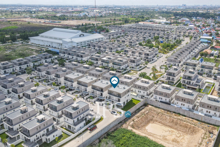 4 Bedroom Villa Plus Touch Type B For Rent - Borey Chankiri, Preaek Kampues, Phnom Penh