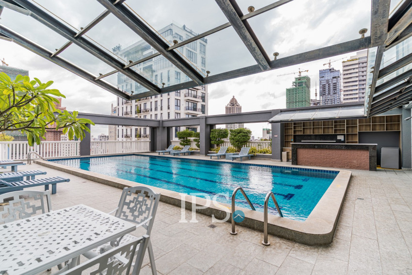 3 Bedroom Serviced Penthouse Apartment For Rent - BKK1, Phnom Penh