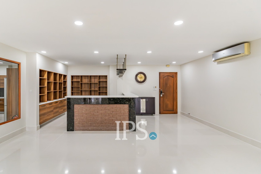 3 Bedroom Serviced Penthouse Apartment For Rent - BKK1, Phnom Penh