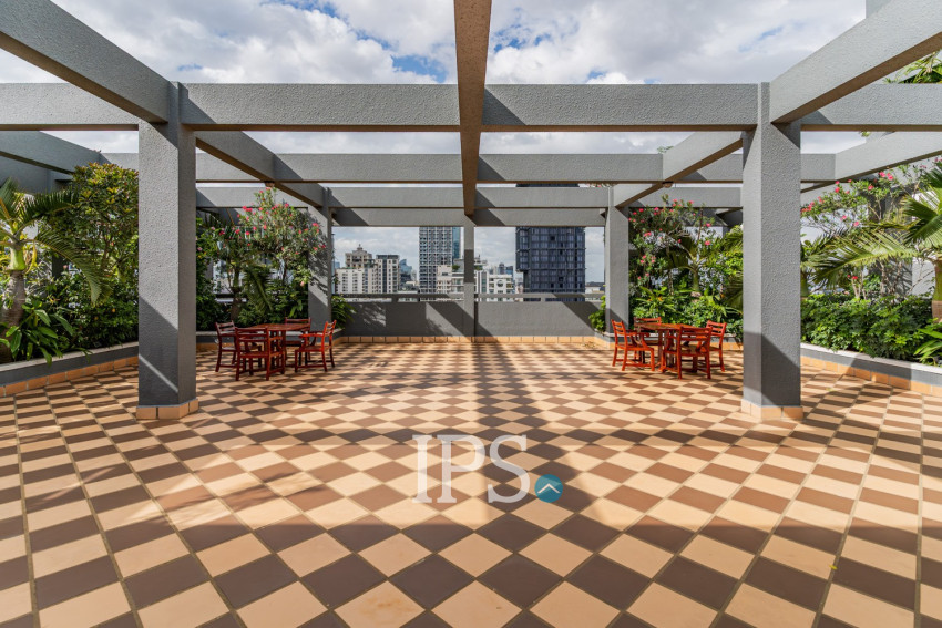 3 Bedroom Serviced Penthouse Apartment For Rent - BKK1, Phnom Penh