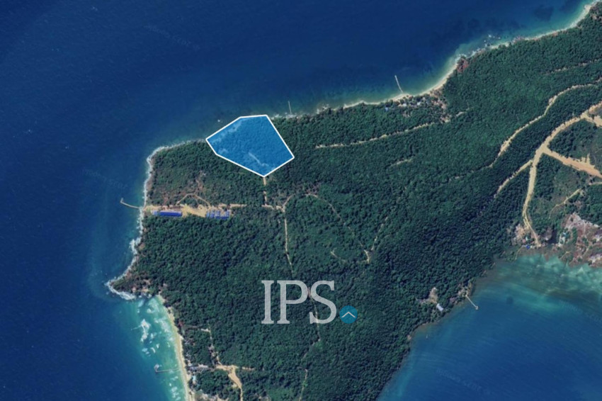 42,000 Sqm Beach Front  Land For Sale - Kaoh Rong Sanloem, Sihanouk Province