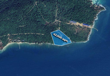 42,000 Sqm Beach Front  Land For Sale - Kaoh Rong Sanloem, Sihanouk Province thumbnail