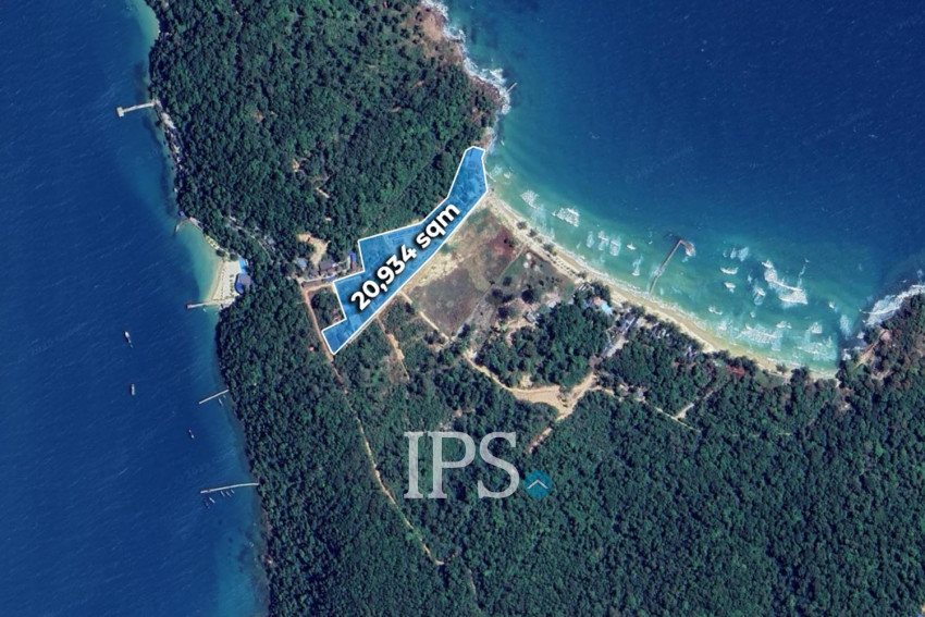 20,934 Sqm Beach Front  Land and Resort For Sale - Kaoh Rong Sanloem, Sihanouk Province