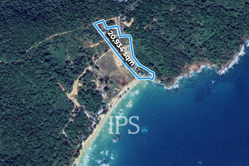 20,934 Sqm Beach Front  Land and Resort For Sale - Kaoh Rong Sanloem, Sihanouk Province