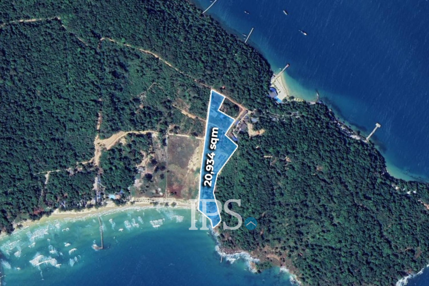 20,934 Sqm Beach Front  Land and Resort For Sale - Kaoh Rong Sanloem, Sihanouk Province