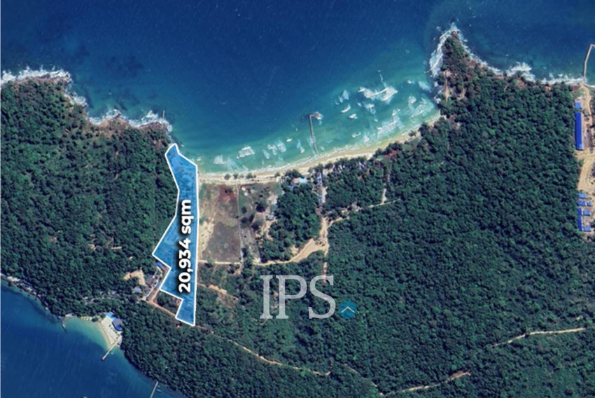 20,934 Sqm Beach Front  Land and Resort For Sale - Kaoh Rong Sanloem, Sihanouk Province