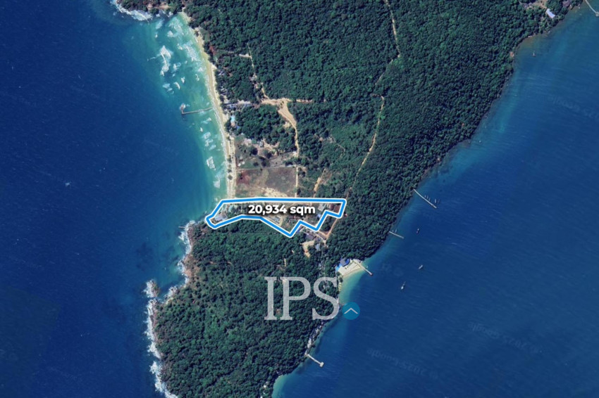 20,934 Sqm Beach Front  Land and Resort For Sale - Kaoh Rong Sanloem, Sihanouk Province