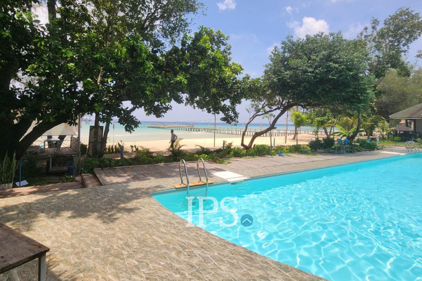 20,934 Sqm Beach Front  Land and Resort For Sale - Kaoh Rong Sanloem, Sihanouk Province