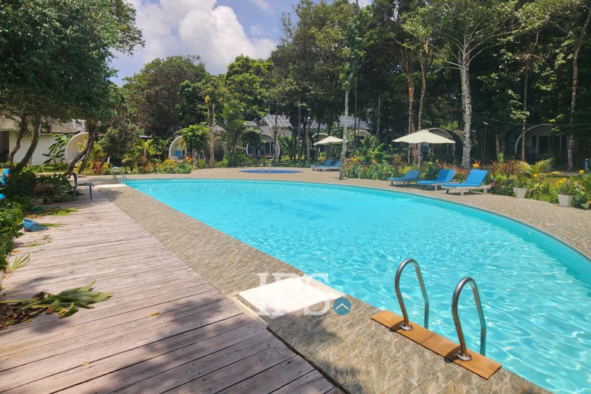 20,934 Sqm Beach Front  Land and Resort For Sale - Kaoh Rong Sanloem, Sihanouk Province