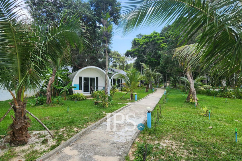 20,934 Sqm Beach Front  Land and Resort For Sale - Kaoh Rong Sanloem, Sihanouk Province