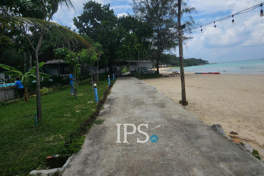 20,934 Sqm Beach Front  Land and Resort For Sale - Kaoh Rong Sanloem, Sihanouk Province