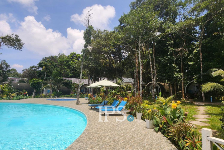 20,934 Sqm Beach Front  Land and Resort For Sale - Kaoh Rong Sanloem, Sihanouk Province