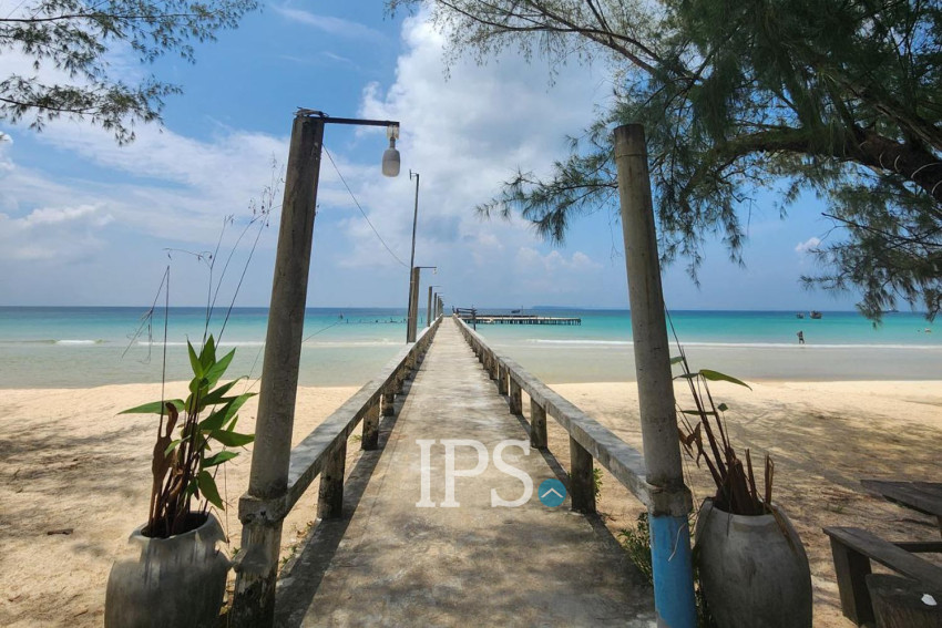 20,934 Sqm Beach Front  Land and Resort For Sale - Kaoh Rong Sanloem, Sihanouk Province