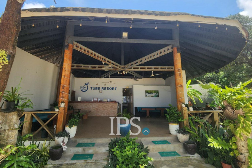 20,934 Sqm Beach Front  Land and Resort For Sale - Kaoh Rong Sanloem, Sihanouk Province