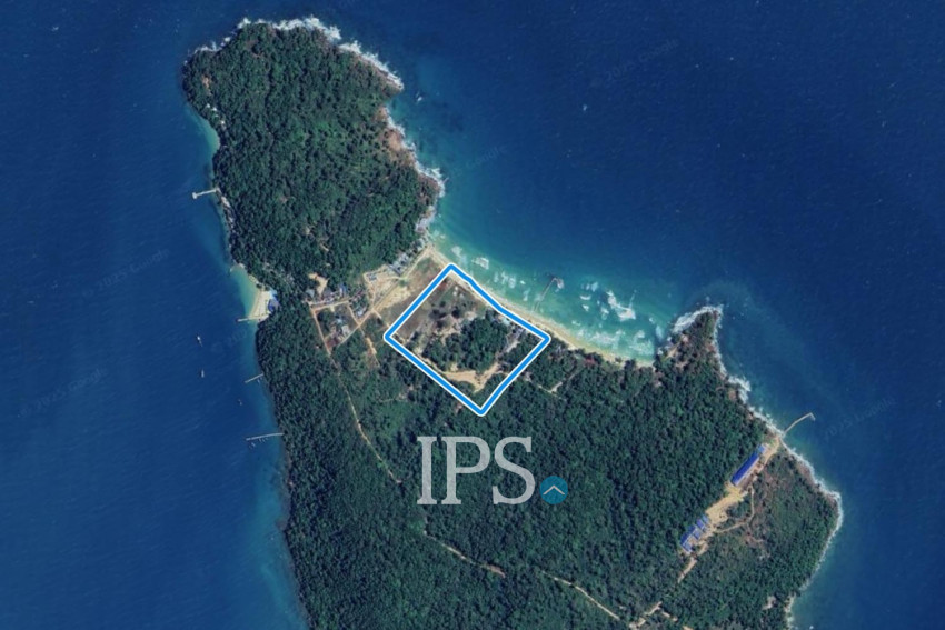 48000 Sqm Beach Front Land and Resort For Sale - Kaoh Rong Sanloem, Sihanouk Province
