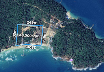 48000 Sqm Beach Front Land and Resort For Sale - Kaoh Rong Sanloem, Sihanouk Province thumbnail