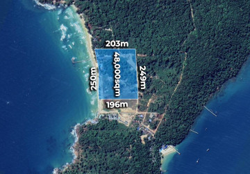 48000 Sqm Beach Front Land and Resort For Sale - Kaoh Rong Sanloem, Sihanouk Province thumbnail