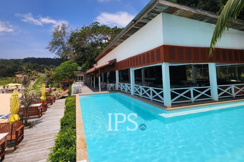 48000 Sqm Beach Front Land and Resort For Sale - Kaoh Rong Sanloem, Sihanouk Province