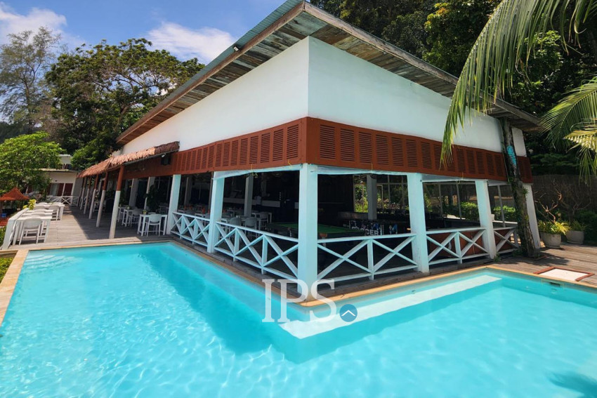 48000 Sqm Beach Front Land and Resort For Sale - Kaoh Rong Sanloem, Sihanouk Province