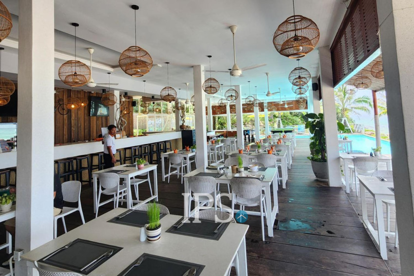 48000 Sqm Beach Front Land and Resort For Sale - Kaoh Rong Sanloem, Sihanouk Province