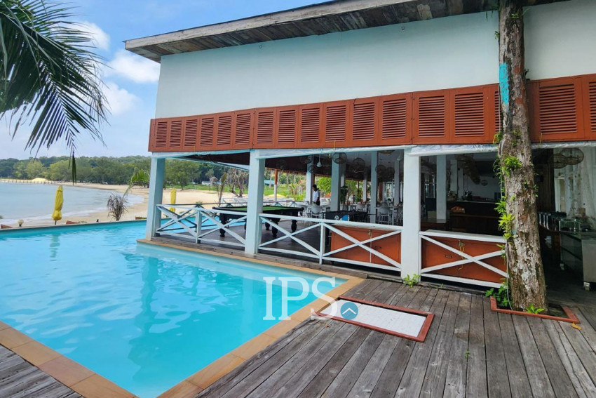 48000 Sqm Beach Front Land and Resort For Sale - Kaoh Rong Sanloem, Sihanouk Province