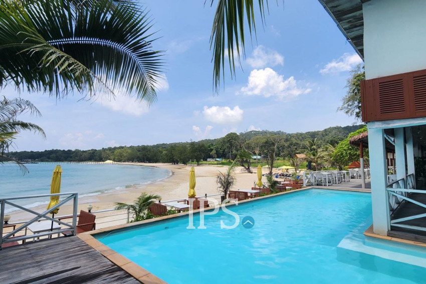 48000 Sqm Beach Front Land and Resort For Sale - Kaoh Rong Sanloem, Sihanouk Province