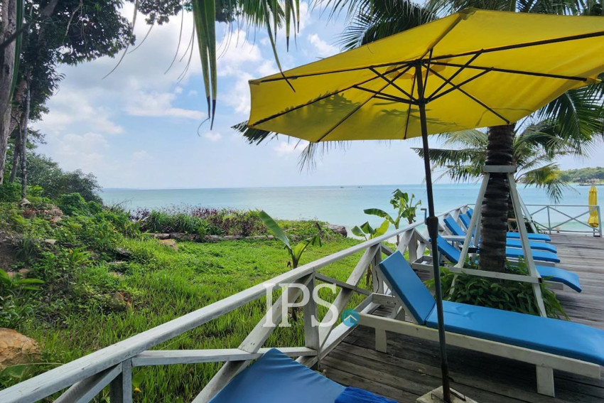 48000 Sqm Beach Front Land and Resort For Sale - Kaoh Rong Sanloem, Sihanouk Province