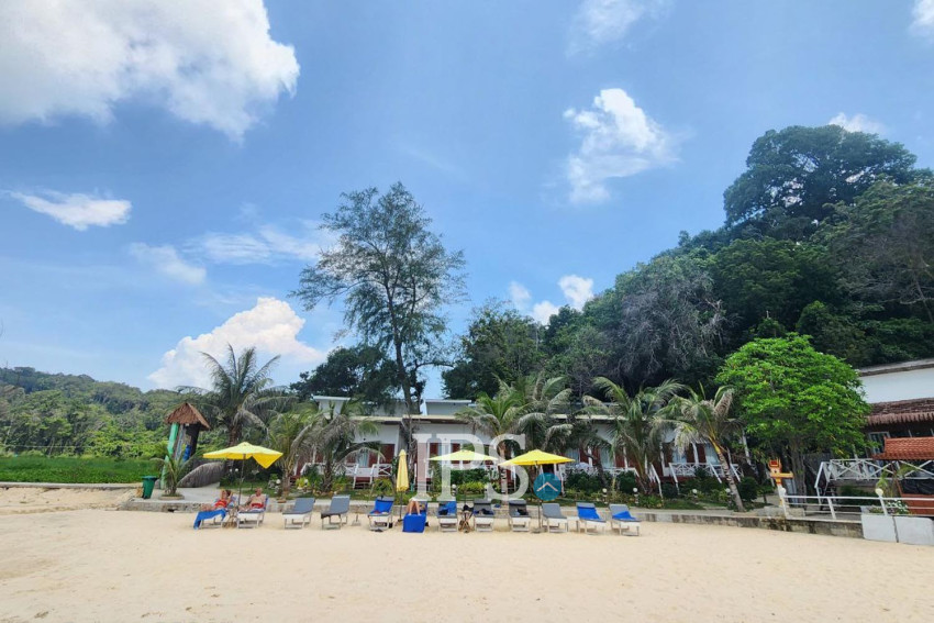48000 Sqm Beach Front Land and Resort For Sale - Kaoh Rong Sanloem, Sihanouk Province